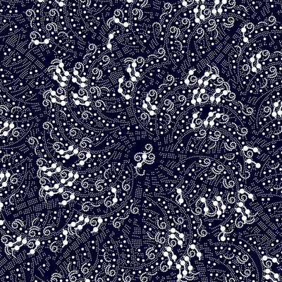 accretion   julien leonard dots art