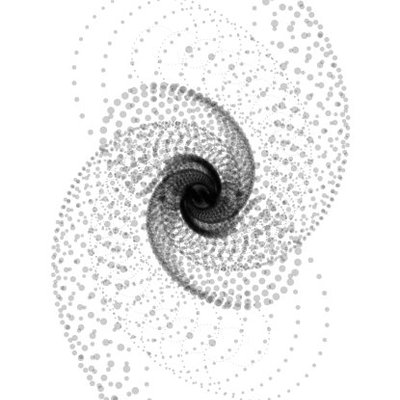 blackhole   julien leonard dots art