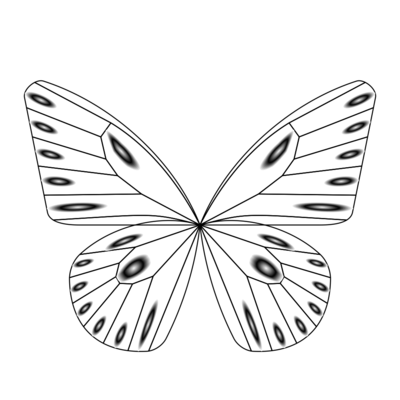butterfly eyes fixed   julien leonard dots art