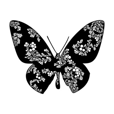 butterfly kimono   julien leonard dots art