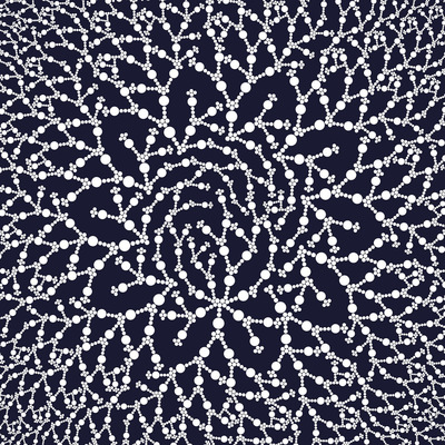 empty flower   julien leonard dots art