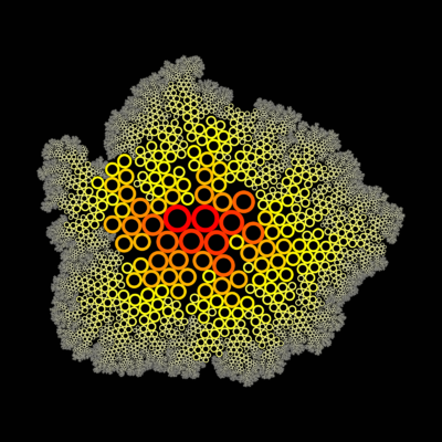 fire sponge   julien leonard dots art