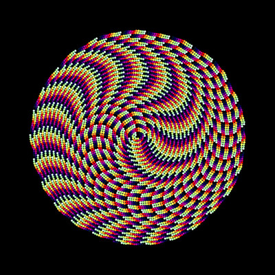 illusion   julien leonard dots art