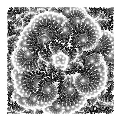 lumispores   julien leonard dots art