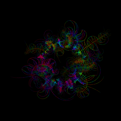 magnetic fields   julien leonard dots art