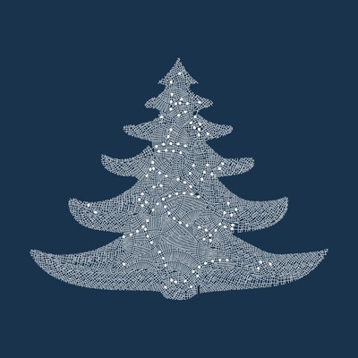 merry tree   julien leonard dots art