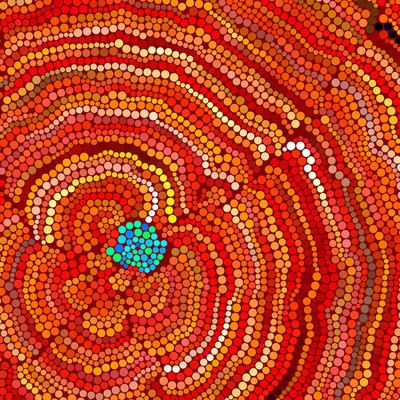 outback details   julien leonard dots art