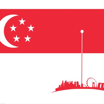 sg51 singapore space elevator announce   julien leonard dots art