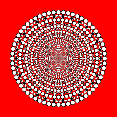 tangent study mixed 0 1   julien leonard dots art