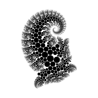 vertebrate   julien leonard dots art